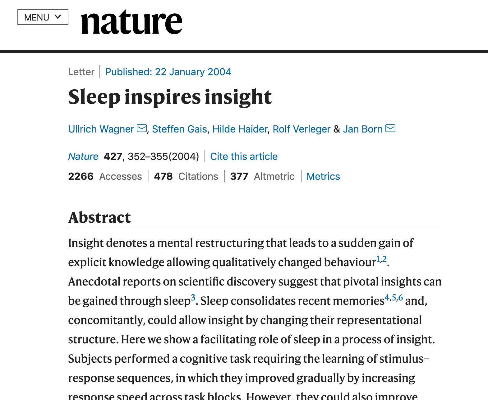 一晚不睡，大腦功能退化！研究：睡飽一覺，腦力增加2倍
