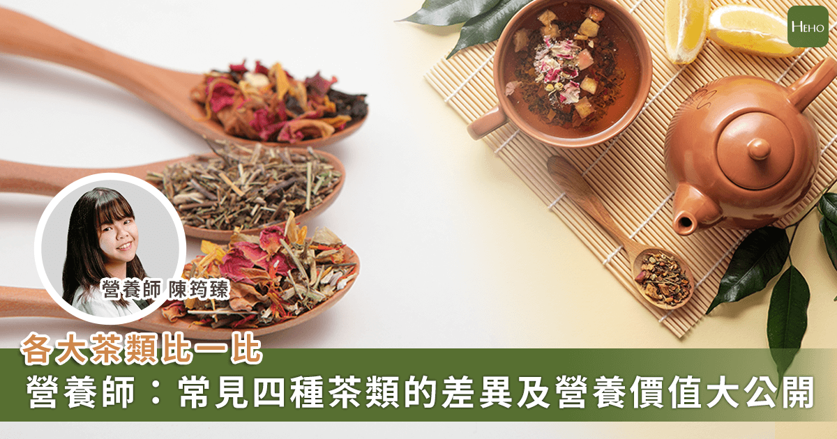 20221006_紅茶、綠茶、烏龍茶哪一種好？差異不只在發酵！喝茶好處一次看