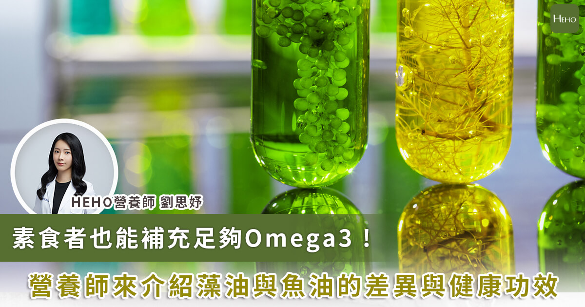 藻油是什麼？營養師盤點 DHA 藻油 3 大功效