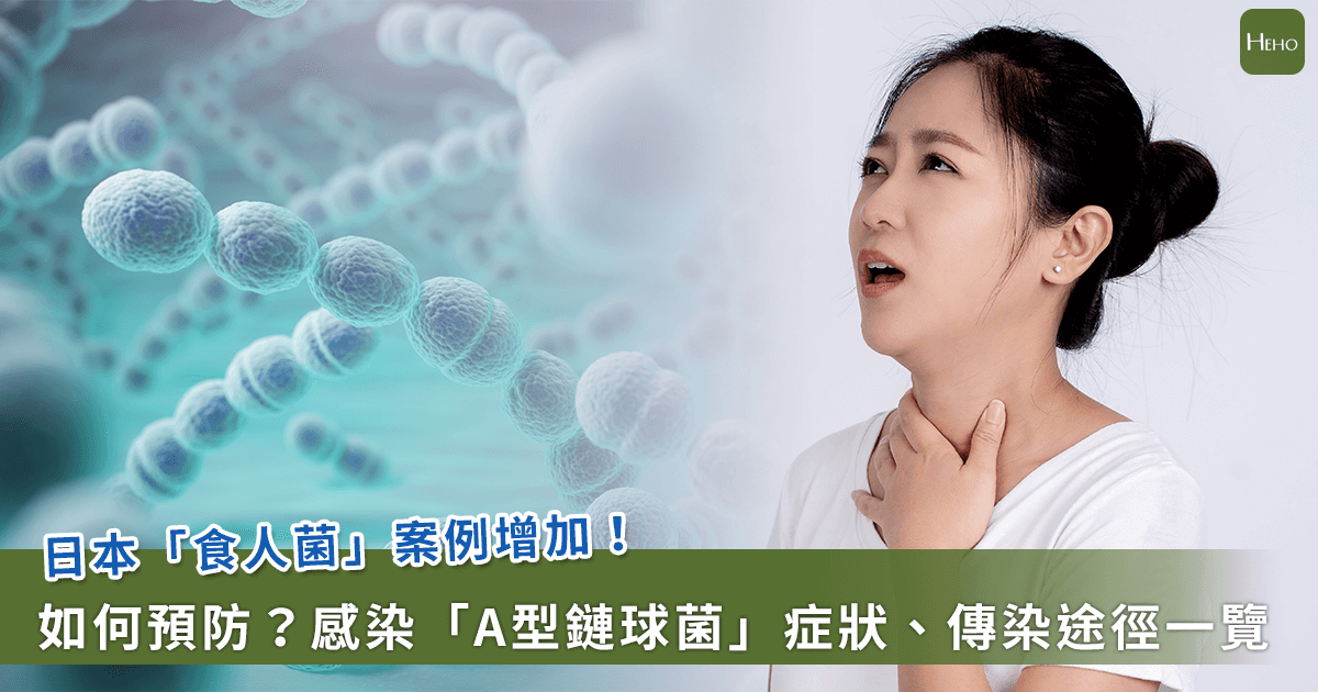 日本食人菌案例增加台灣需要擔心嗎？醫提醒「A型鏈球菌」症狀及傳播途徑