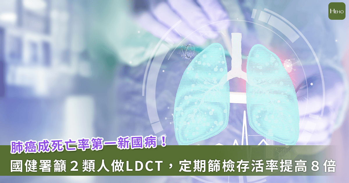 20240906_肺癌成死亡率第一新國病！國健署籲２類人務必做LDCT，定期篩檢肺癌存活率提高８倍