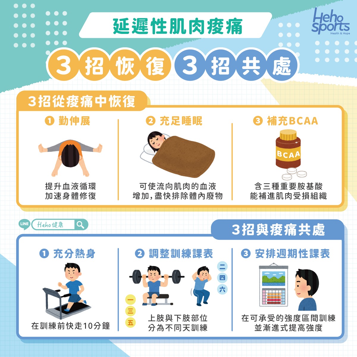 延遲性肌肉痠痛怎麼緩解？３招恢復３招共處